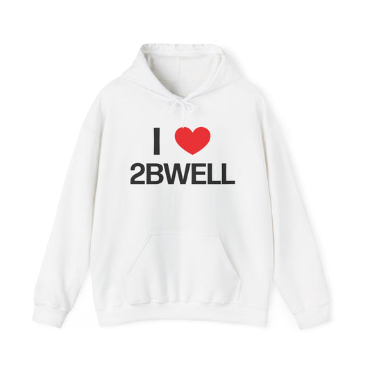 I Heart 2BWell Hoodies